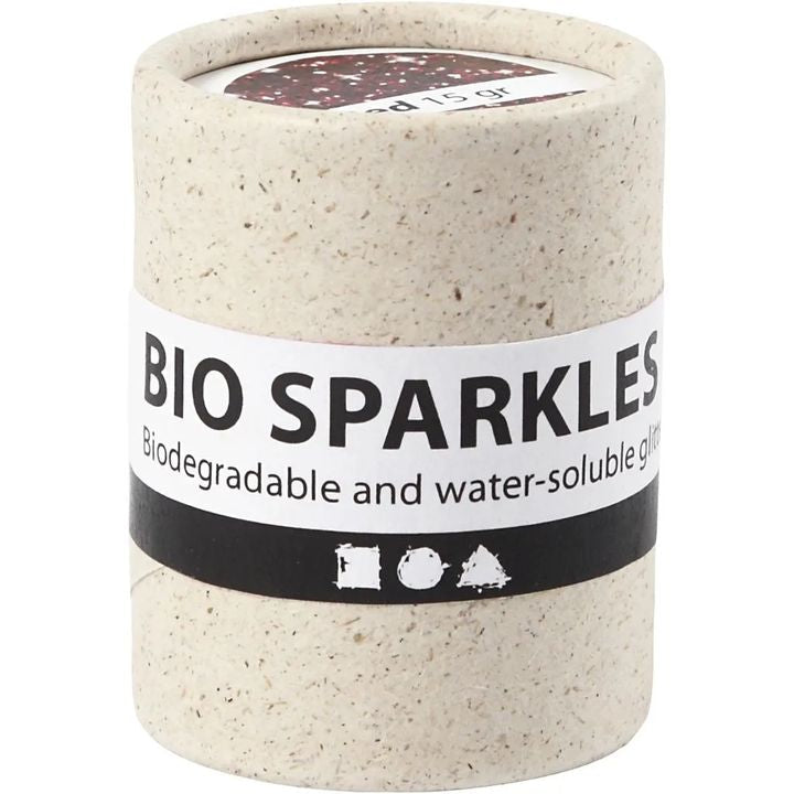 Bio γκλίτερ ροζ 10 g