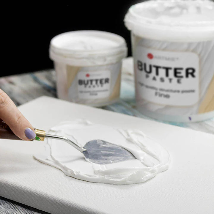 Άπλωμα δομικής πάστας ARTMIE Butter Fine με σπάτουλα ζωγραφικής