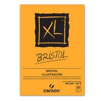 Μπλοκ σχεδίου CANSON Bristol 180 g/m² A4 κολλητό - 50 φύλλα
