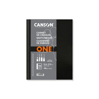 CANSON Canson Art Book One μπλοκ σχεδίου με σκληρό εξώφυλλο 100 g/m² 98 φύλλα - 21,6 x 27,9 cm