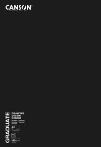 Canson Graduate Art Book Sketch & Draw μπλοκ σχεδίου 140 g 40 φύλλα A3 με σκληρό εξώφυλλο