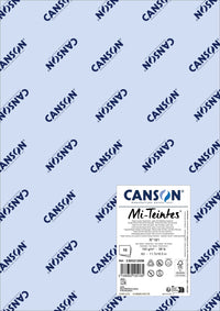 Χαρτί για παστέλ Canson Mi-Teintes A3 160 g - 10 φύλλα – Μπλε της Αλάσκας 181