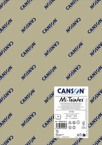 Χαρτί για παστέλ Canson Mi-Teintes A3 160 g - 10 φύλλα – Πέρλα 343