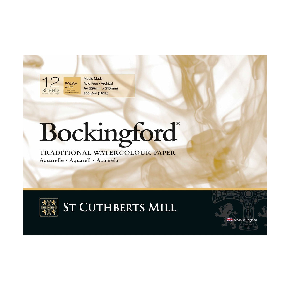 CANSON St Cuthberts Bockingford μπλοκ ακουαρέλας Rough 300 g/m² - 12 φύλλα