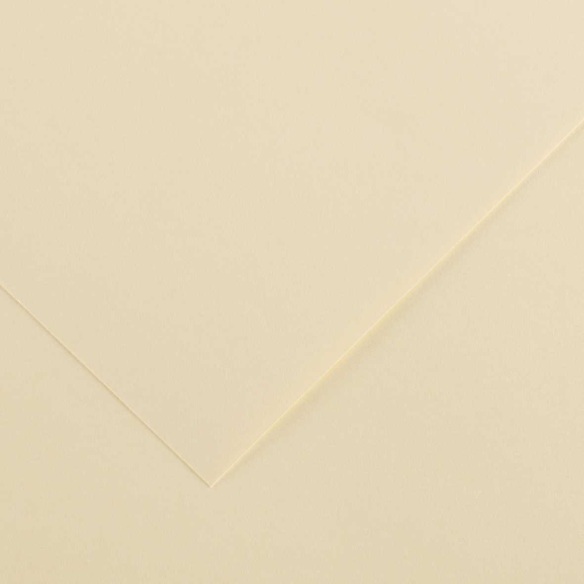 Χρωματιστό χαρτί CANSON Vivaldi A3 185 g - 50 φύλλα – Κρεμ 2