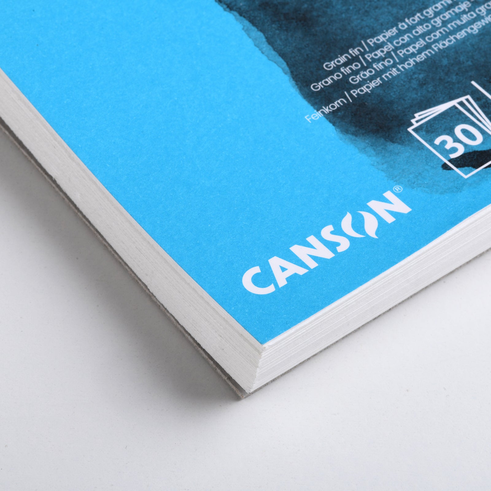 Μπλοκ ακουαρέλας Canson XL CP White 300 g/m² - 30 φύλλα, A4, με σπιράλ
