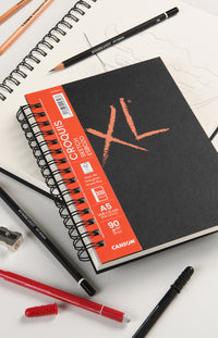 Μπλοκ σχεδίου Canson XL Sketch 90 g/m² - 200 φύλλα, A5