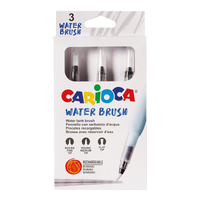 Carioca σετ πινέλων νερού, 3 τμχ
