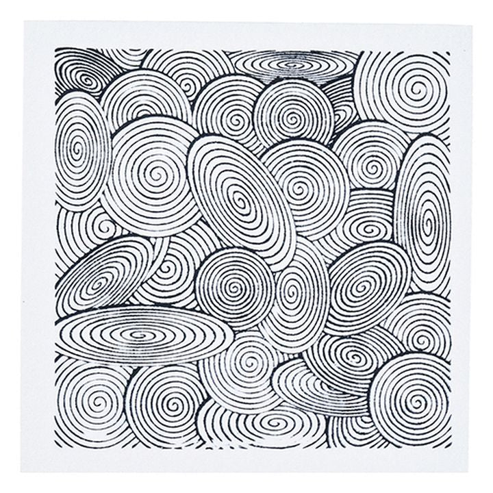 CERNIT πολυμερής υφή 90x90 mm | διάφορα μοτίβα