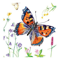 Χαροτοπετσετες για ΝΤΕΚΟΥΠΑΖ - Butterfly - 1 τεμ