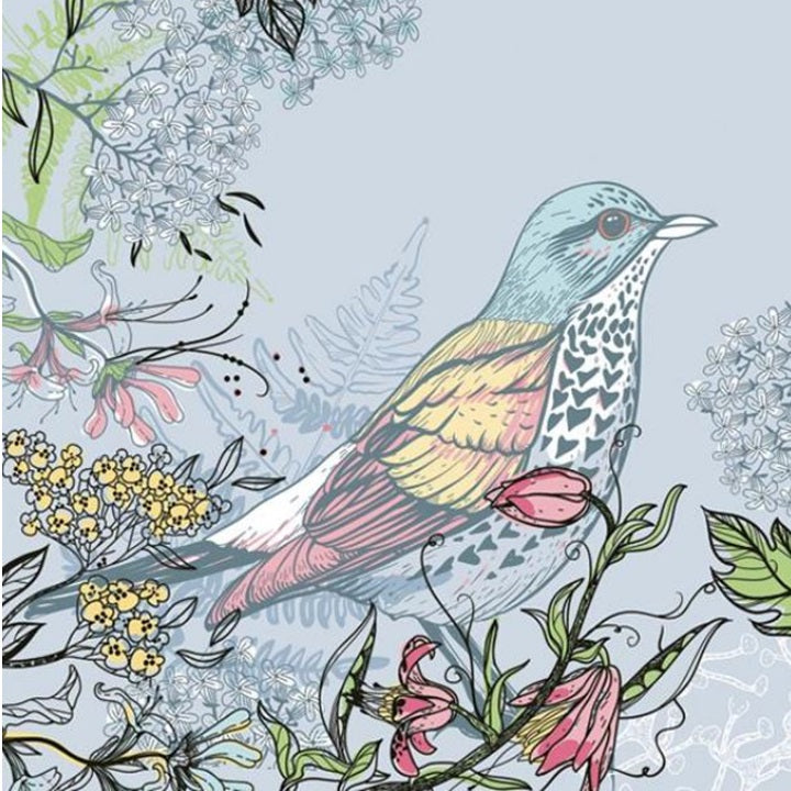 Χαροτοπετσετες για ντεκουπάζ Forest Bird - 1 τεμ