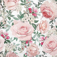 Χαροτοπετσετες για ντεκουπάζ Gorgeous Roses - 1 τεμ