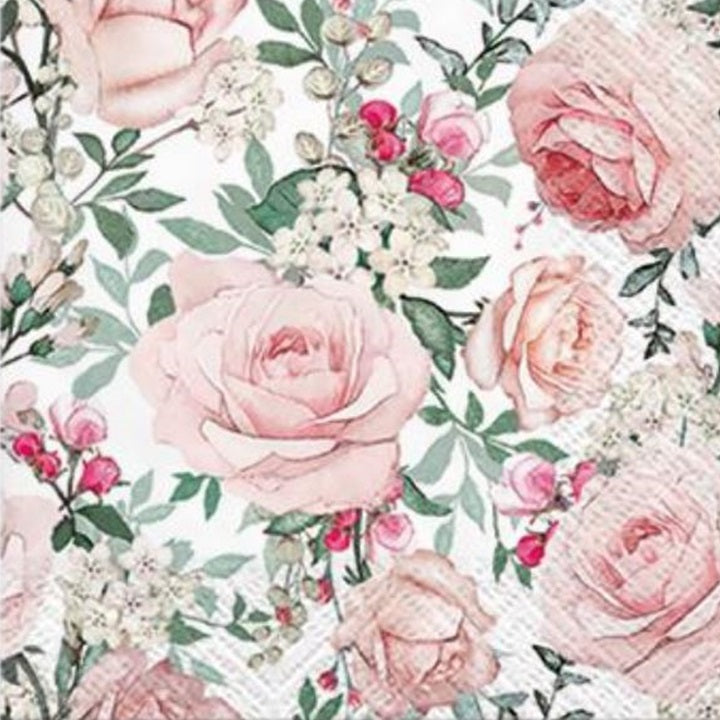 Χαροτοπετσετες για ντεκουπάζ Gorgeous Roses - 1 τεμ