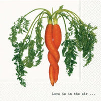 Χαροτοπετσετες για ντεκουπάζ Intertwined Carrot- 1 τεμ