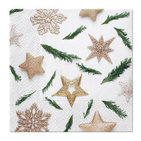 Χαροτοπετσετες για ΝΤΕΚΟΥΠΑΖ - Star decorations - 1 τεμ