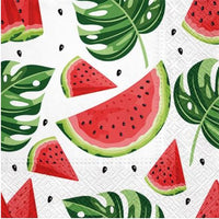 Χαροτοπετσετες για ντεκουπάζ Tasty Watermelons - 1 τεμ