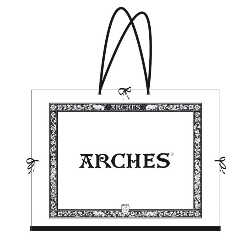 Χαρτί ακουαρέλας ARCHES Cold Pressed 185 g/m2 56 x 76 cm - σετ 5 φύλλα