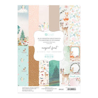 Χαρτί για scrapbooking A4Magical Fores - σετ 20 φύλλων