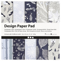 Χαρτί για scrapbooking blue nature 15,2 x 15,2 cm - 50 φύλλα