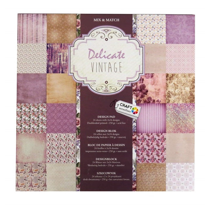 Χαρτί για scrapbooking Craft Sensations 30.5x30.5 εκ - 24 φύλλα | διάφορα σχέδια