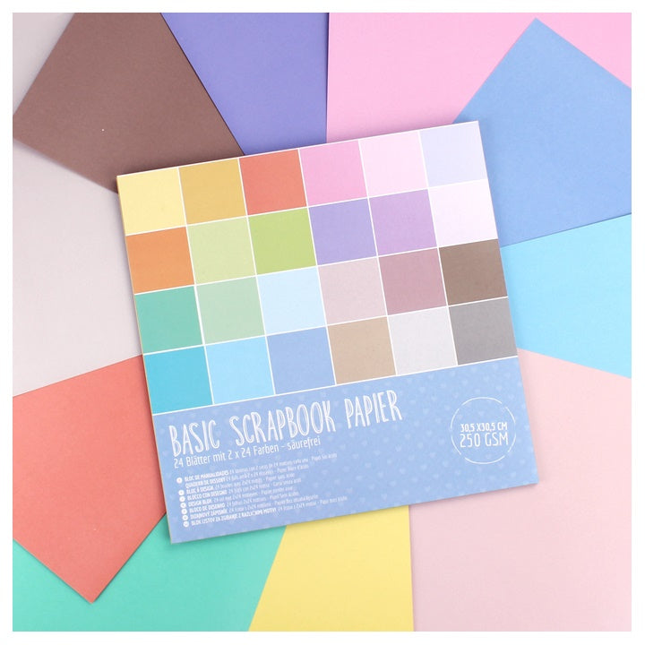 Χαρτί scrapbooking Craft Sensations 30.5x30.5 εκ, λεπτομέρεια σχεδίων