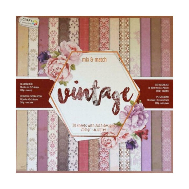 Χαρτί scrapbooking Craft Sensations 30.5x30.5 εκ, συλλογή με 30 φύλλα