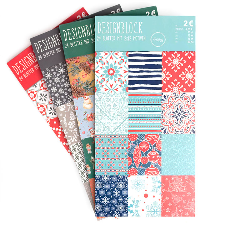 Χαρτί scrapbooking 15 x 30 cm