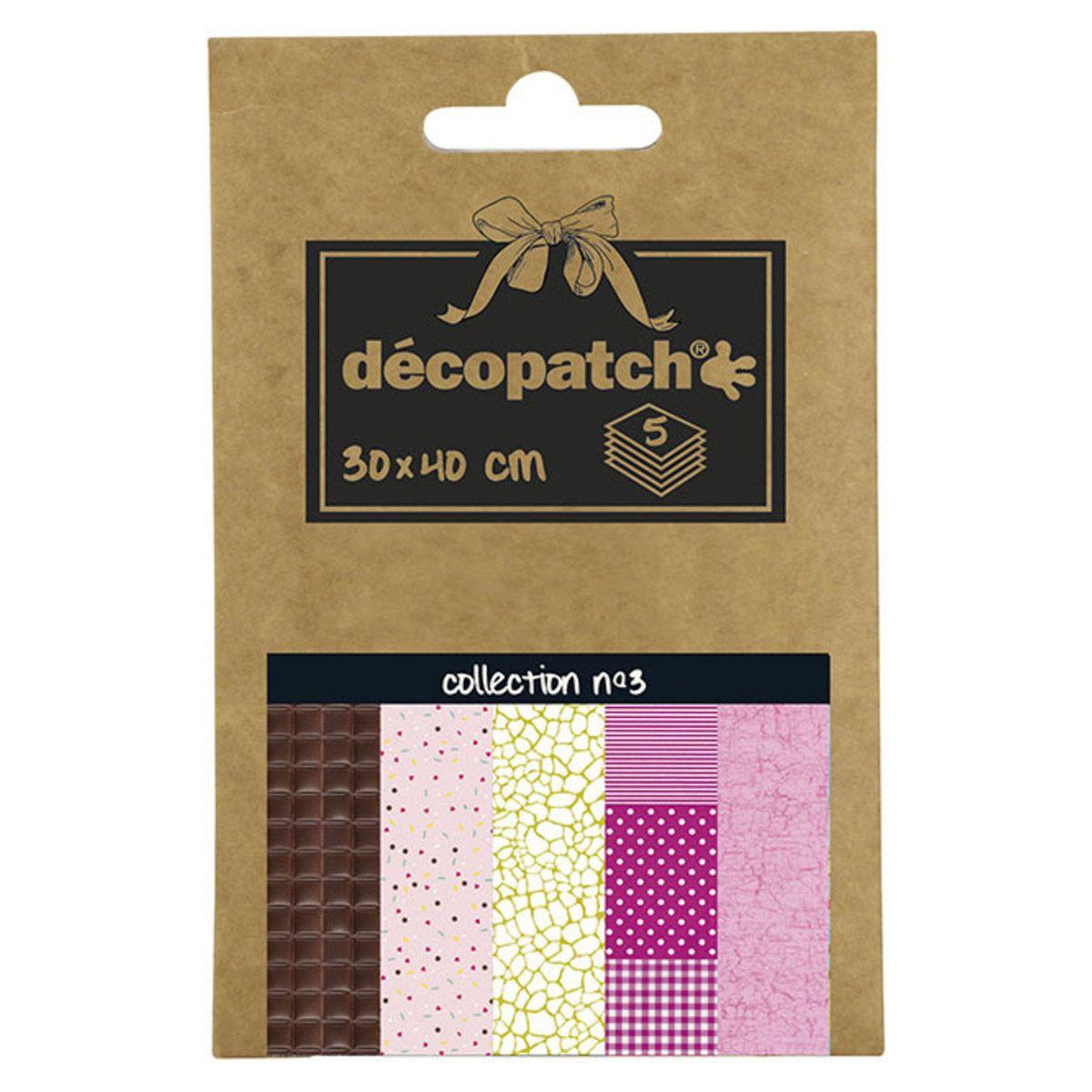 Χαρτιά ντεκουπάζ CLAIREFONTAINE Decopatch 30 x 40 cm – συλλογές 6 – 20