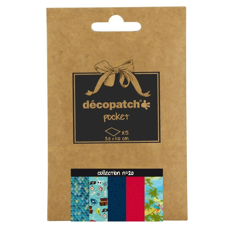 Χαρτιά ντεκουπάζ CLAIREFONTAINE Decopatch 30 x 40 cm – συλλογές 6 – 20 – Νο 20