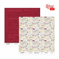 Χαρτιά Scrapbooking 30,48 x 30,48 cm Κάντε το ταξίδι σας | Διάφορα σχέδια | Διάφορα σχέδια