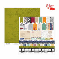 Χαρτιά Scrapbooking 30,48 x 30,48 cm Κάντε το ταξίδι σας | Διάφορα σχέδια | Διάφορα σχέδια