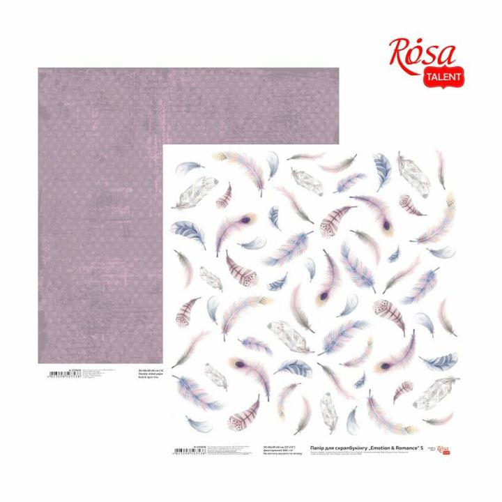 Χαρτιά Scrapbooking 30.48 x 30.48 cm Συναίσθημα και ρομαντισμός | Διάφορα μοτίβα
