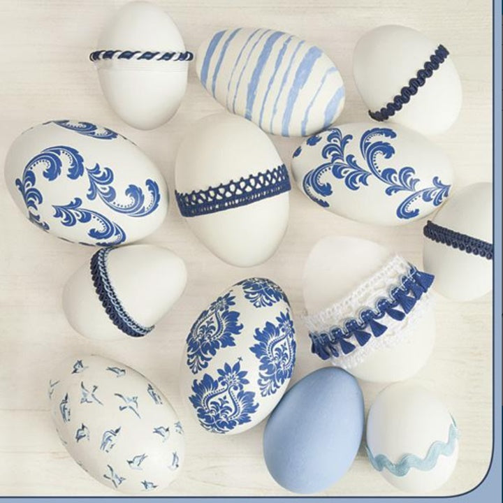 Χαρτοπετσετα για ντεκουπάζ- Blue Style Easter Eggs - 1τεμ