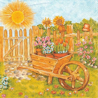Χαρτοπετσέτες για ντεκουπάζ Blooming Garden - 1 τεμάχιο