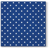 Χαρτοπετσέτες για ντεκουπάζ Blue Dots - 1 τεμάχιο