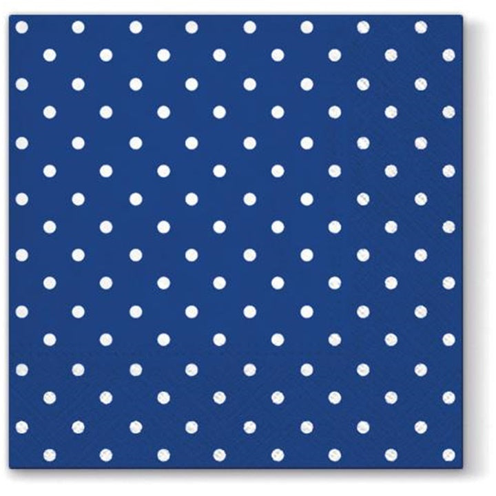 Χαρτοπετσέτες για ντεκουπάζ Blue Dots - 1 τεμάχιο