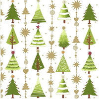 Χαρτοπετσέτες για ντεκουπάζ Christmas trees