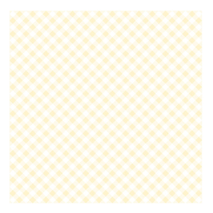 Χαρτοπετσέτες για ντεκουπάζ Diagonal Cream Check - 1 τεμάχιο
