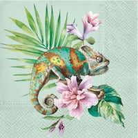 Χαρτοπετσέτες για ντεκουπάζ Exotic Chameleon - 1 τεμάχιο