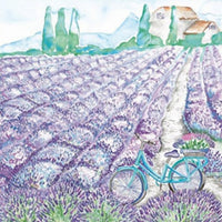 Χαρτοπετσέτες για ντεκουπάζ Lavender View - 1 τεμάχιο