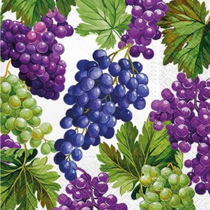 Χαρτοπετσέτες για ντεκουπάζ Natural Grapes - 1 τεμάχιο