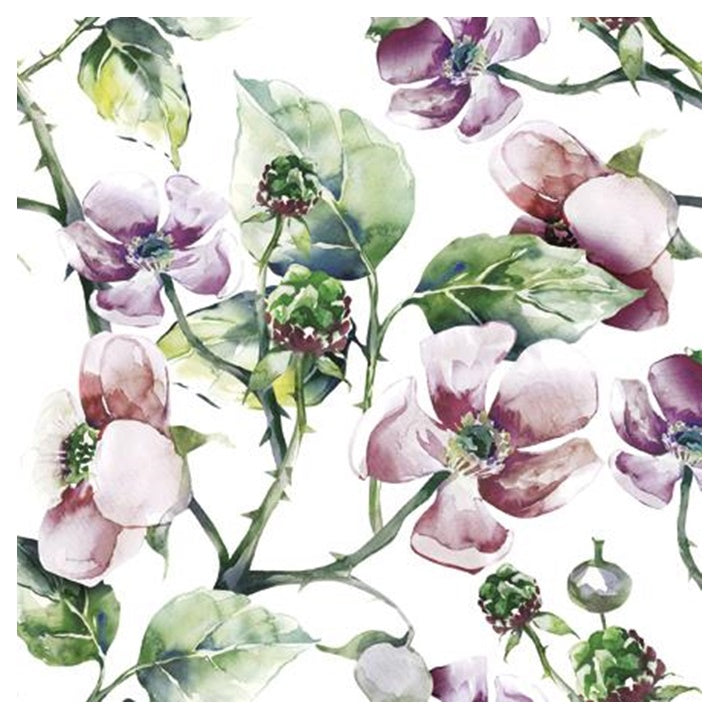 Χαρτοπετσέτες για ντεκουπάζ Pink Wild Roses - 1 τεμάχιο