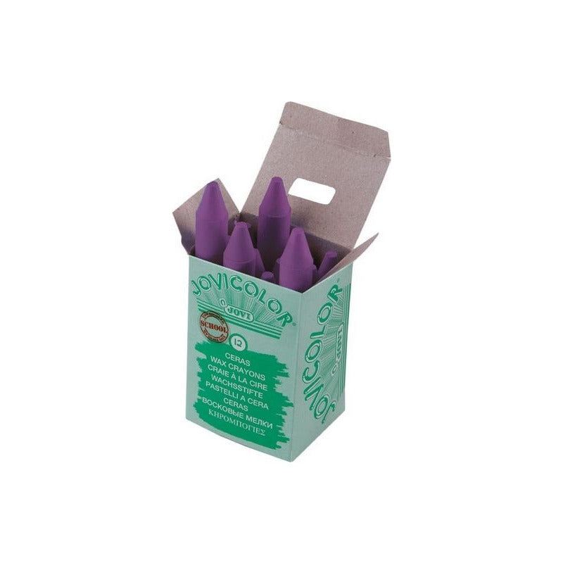Χοντρή κηρομπογιά JOVI Jovicolor Jumbo 12 mm – διάφορες αποχρώσεις – λιλά