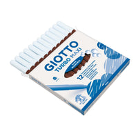 Χοντροί μαρκαδόροι που πλένονται GIOTTO Turbo Maxi 5 mm – Καφέ
