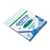 Χοντροί μαρκαδόροι που πλένονται GIOTTO Turbo Maxi 5 mm – Πράσινο του γρασιδιού