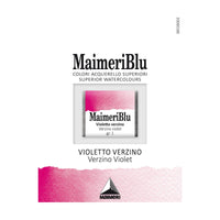 Χρώμα ακουαρέλας MAIMERI Blu – half pan 1.5 ml – Βιολετί Verzino