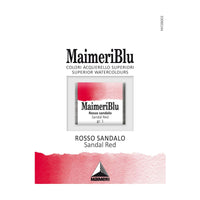 Χρώμα ακουαρέλας MAIMERI Blu – half pan 1.5 ml – Κόκκινο Σανταλόξυλου