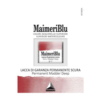 Χρώμα ακουαρέλας MAIMERI Blu – half pan 1.5 ml – Μόνιμο Madder Σκούρο