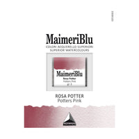 Χρώμα ακουαρέλας MAIMERI Blu – half pan 1.5 ml – Ροζ του Αγγειοπλάστη