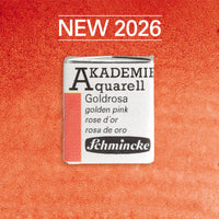 Χρώμα ακουαρέλας Schmincke AKADEMIE 1/2 godet - Golden pink – 305 Χρυσό ροζ